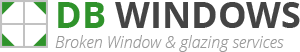 Dereham Broken Window Logo